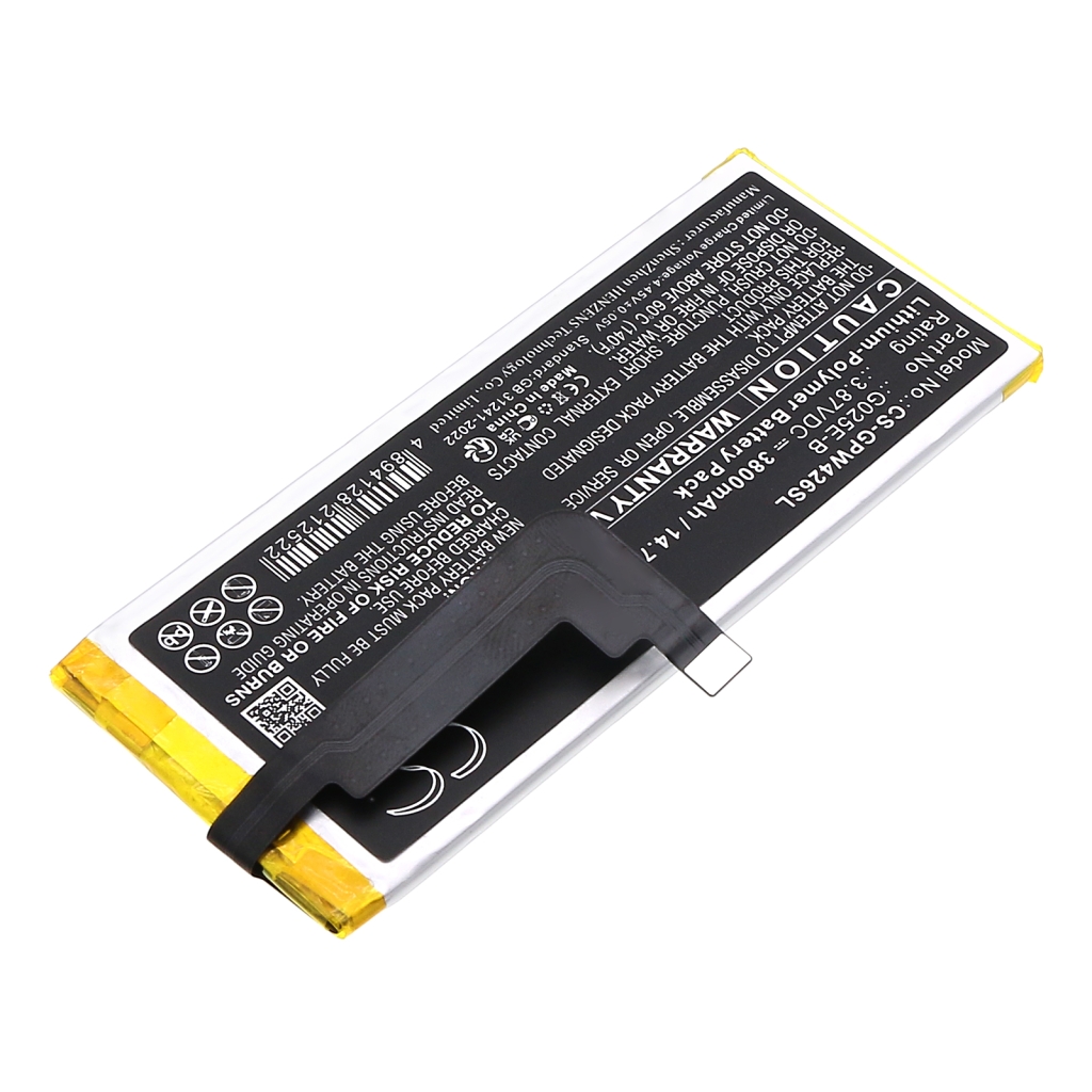 Batería del teléfono móvil Google CS-GPW426SL