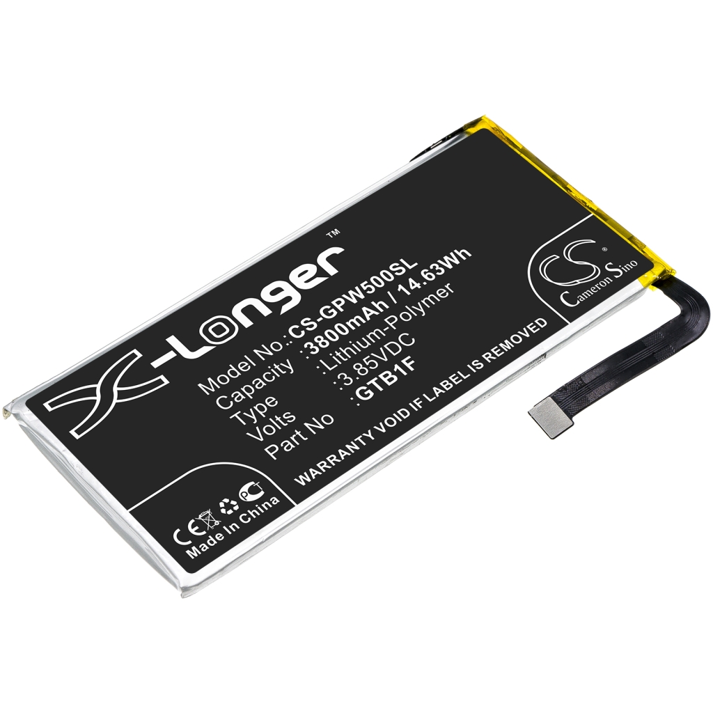 Batería del teléfono móvil Google CS-GPW500SL