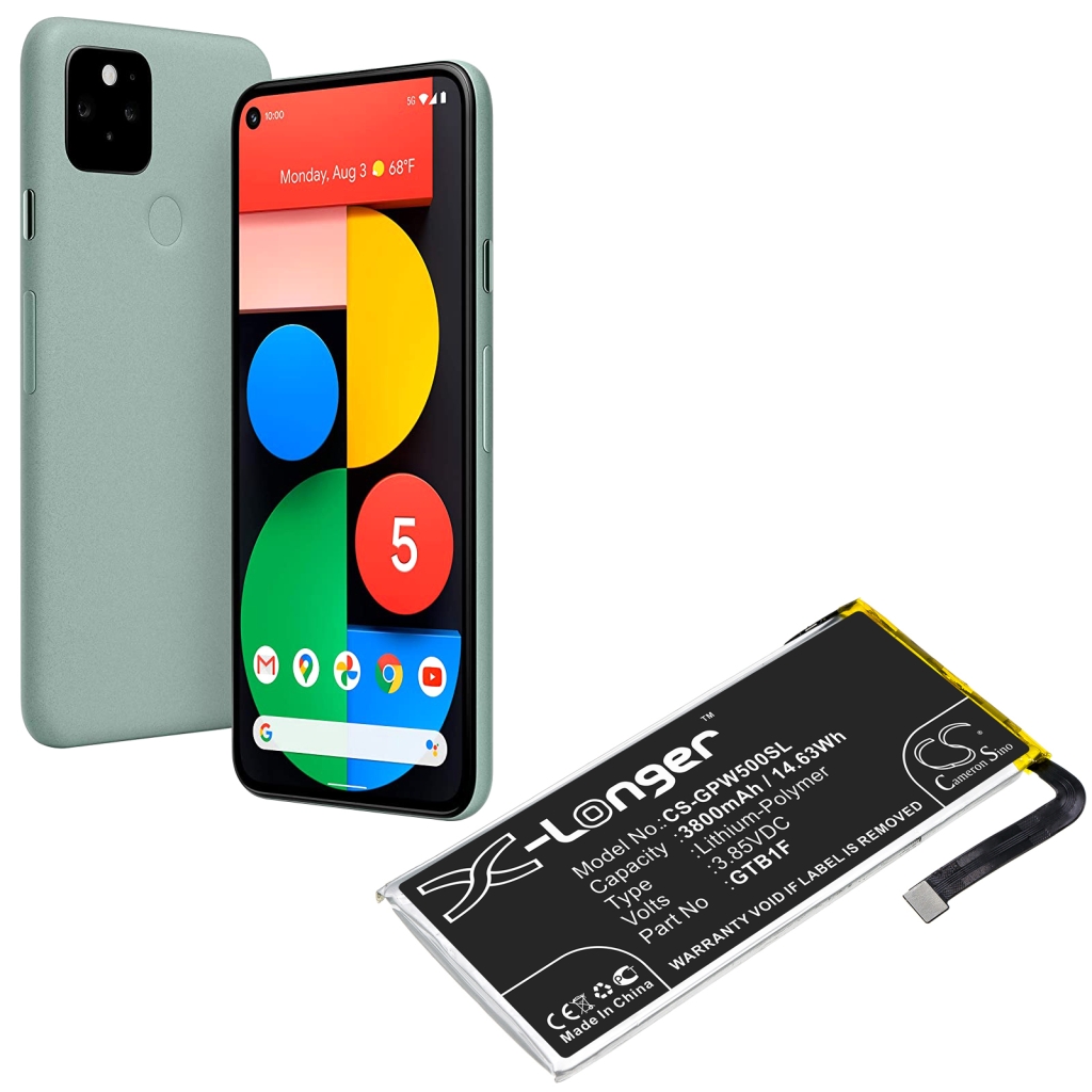 Batería del teléfono móvil Google CS-GPW500SL