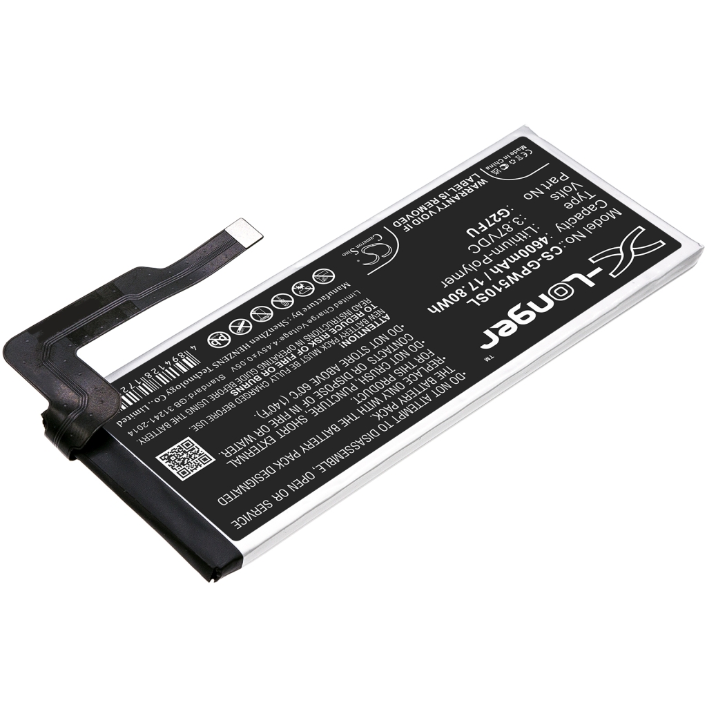 Batería del teléfono móvil Google CS-GPW510SL