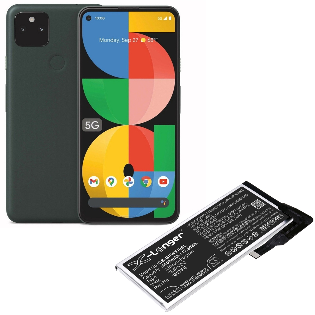Batería del teléfono móvil Google CS-GPW510SL