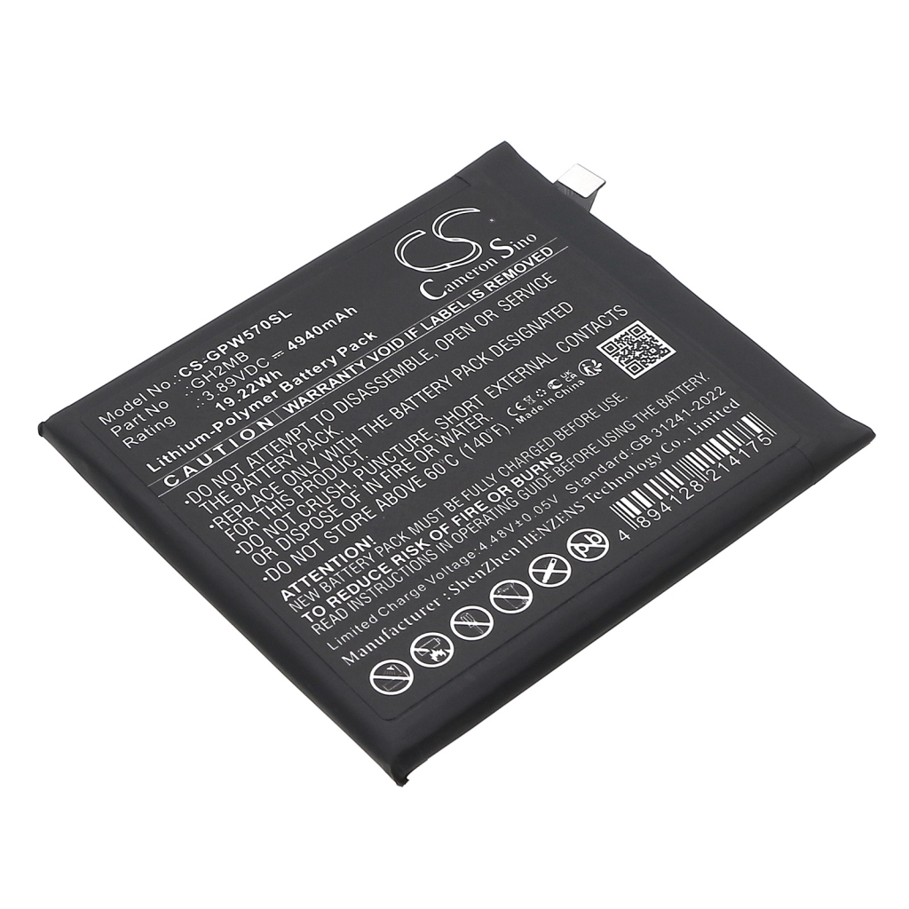 Batería del teléfono móvil Google CS-GPW570SL
