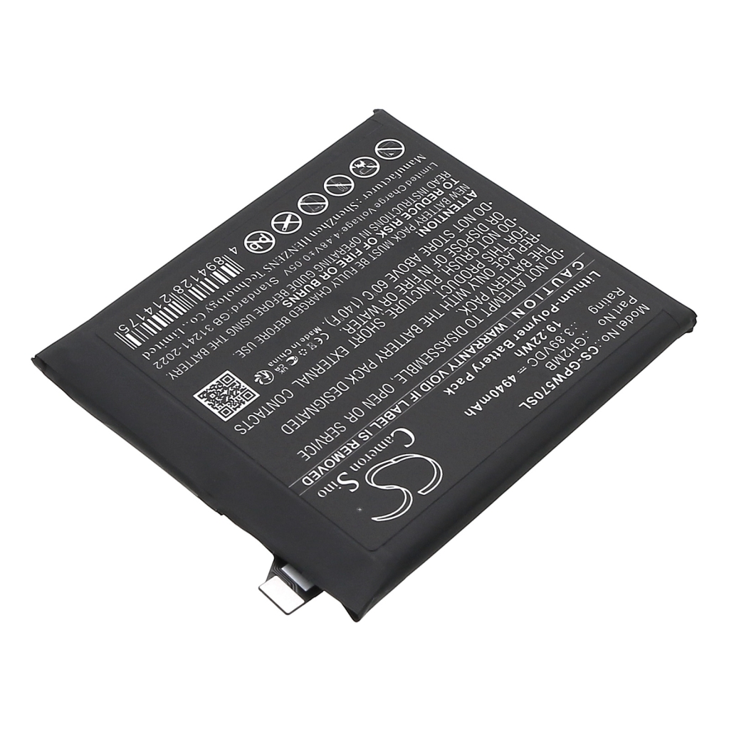 Batería del teléfono móvil Google CS-GPW570SL