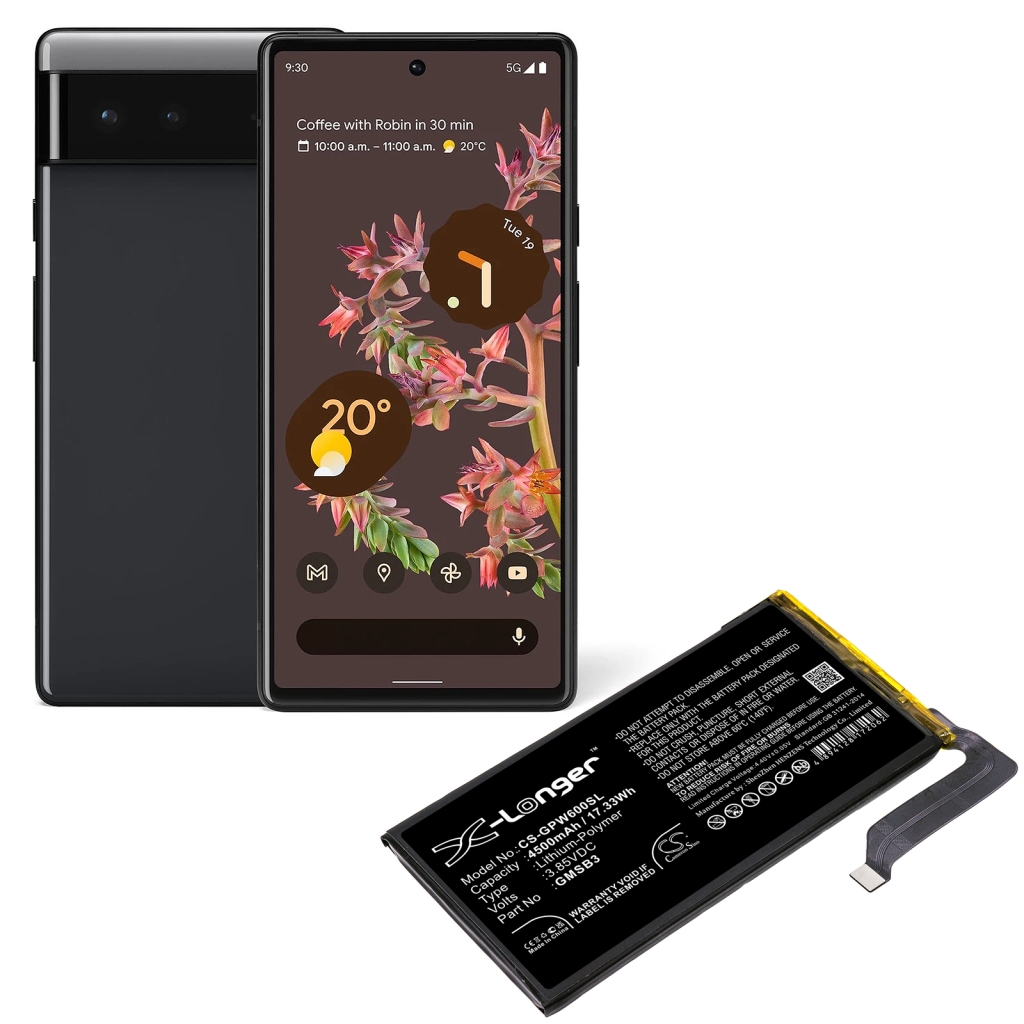 Batería del teléfono móvil Google CS-GPW600SL