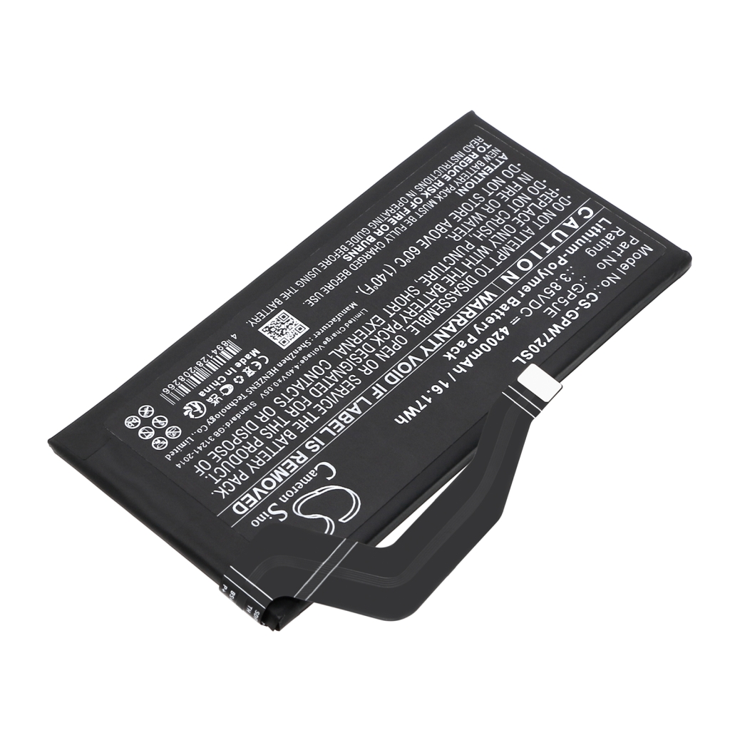 Batería del teléfono móvil Google CS-GPW720SL