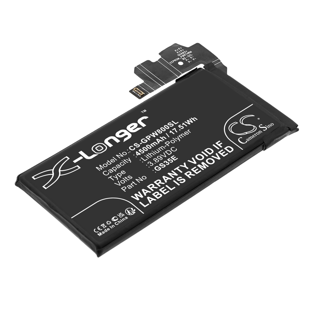 Batería del teléfono móvil Google CS-GPW800SL