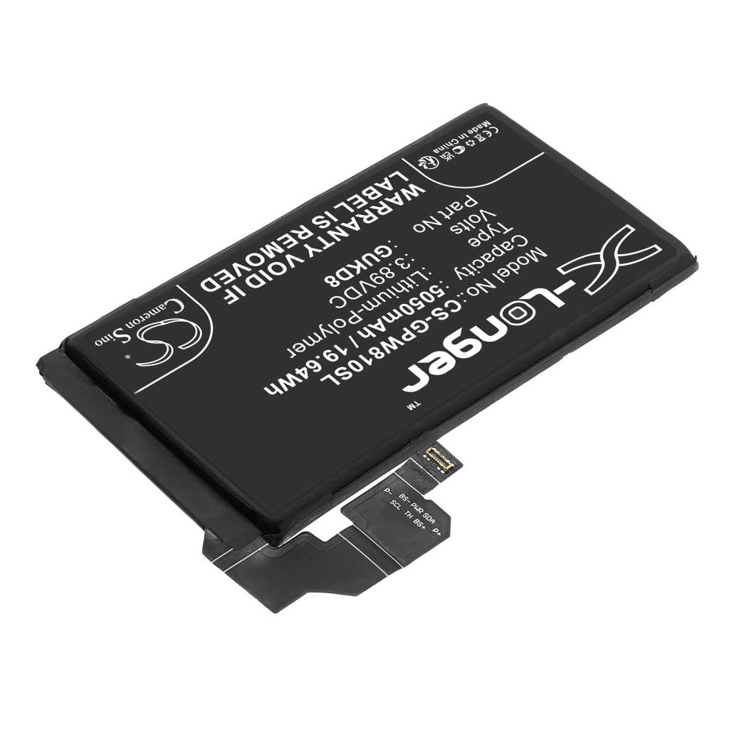 Batería del teléfono móvil Google CS-GPW810SL