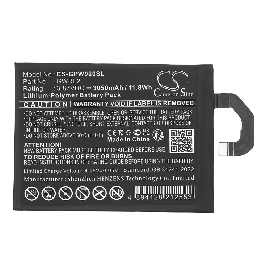 Batería del teléfono móvil Google GC15S