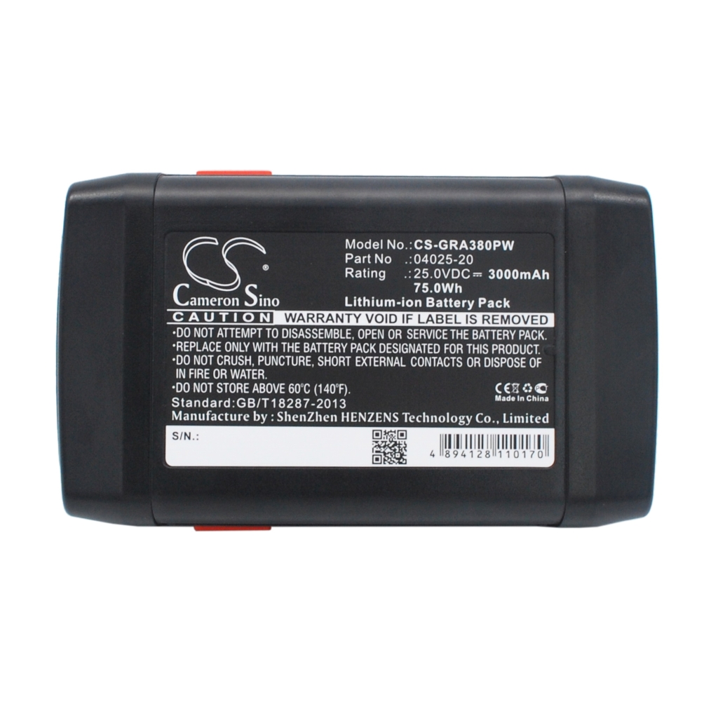 Batería para herramientas eléctricas Gardena CS-GRA380PW