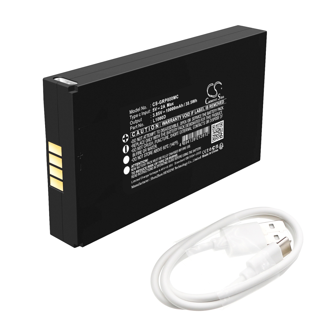 Baterías para equipos deportivos Gardepro CS-GRP800MC