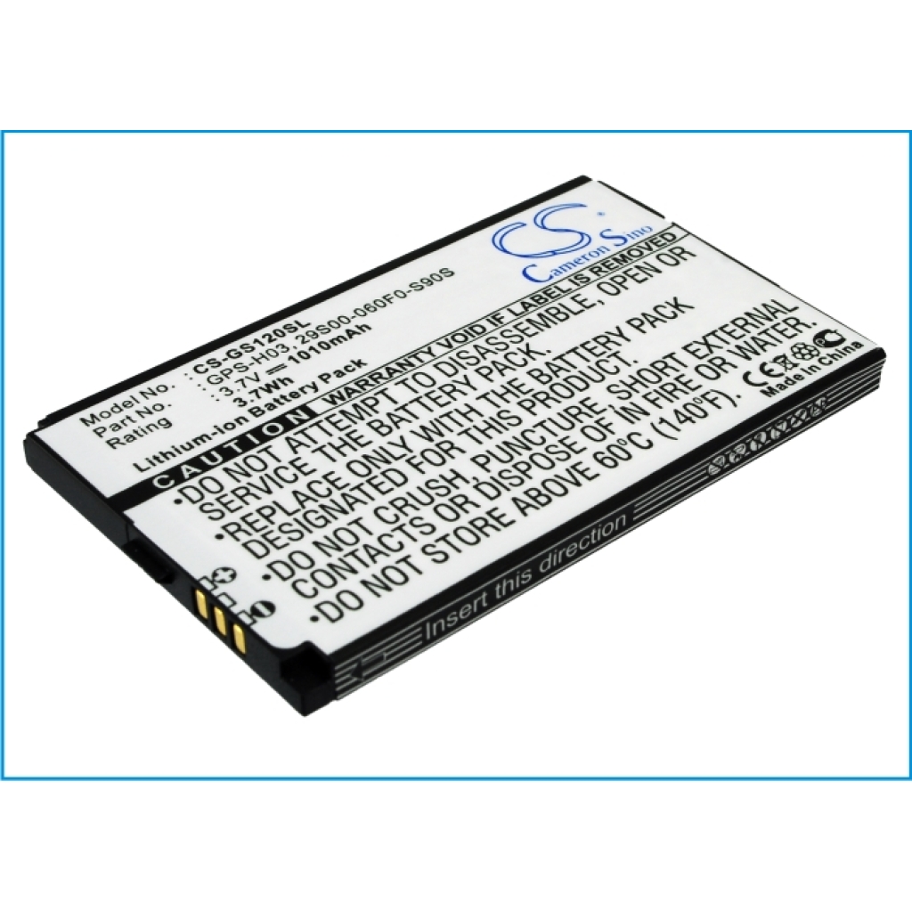 Batería del teléfono móvil GSmart S1208
