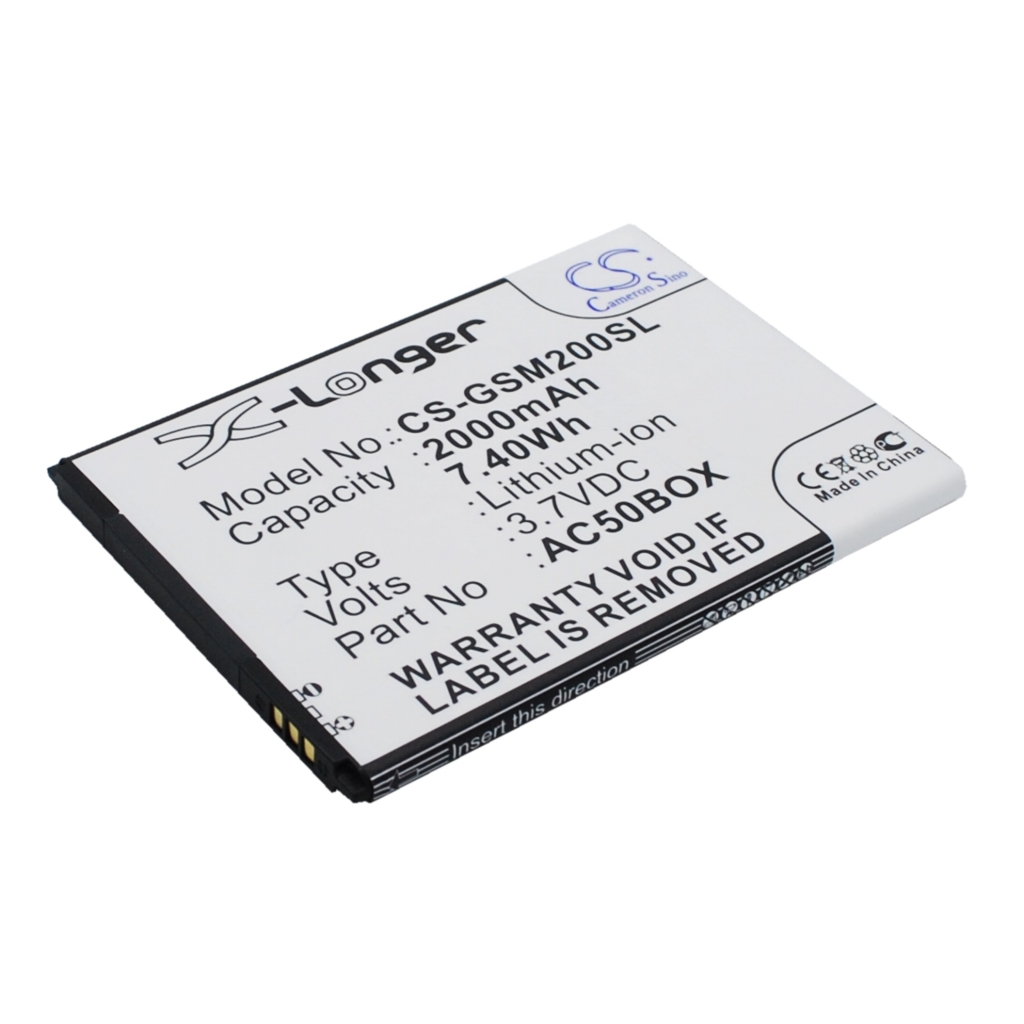 Batería del teléfono móvil GSmart Mika M2