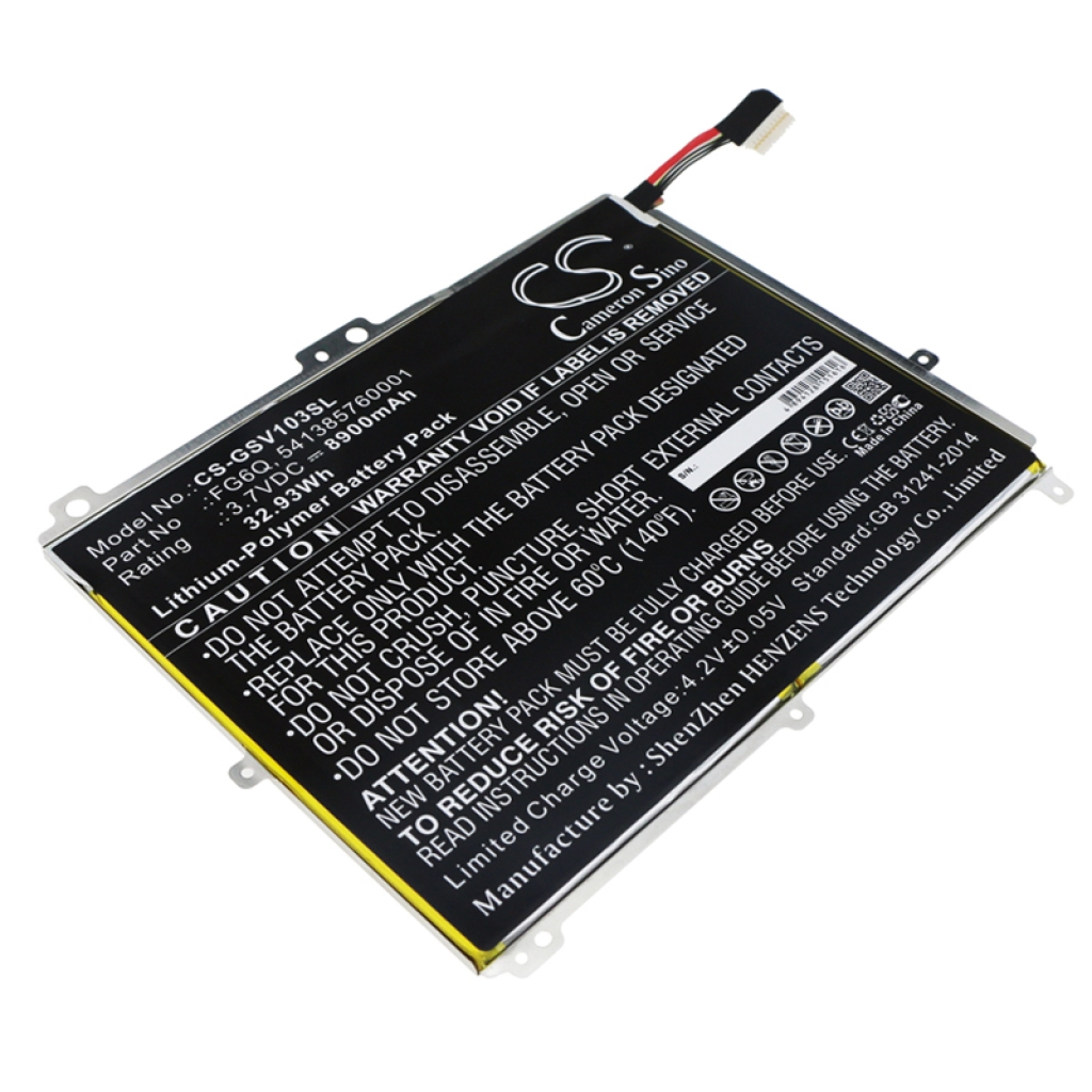 Batería de la tableta Gigaset CS-GSV103SL