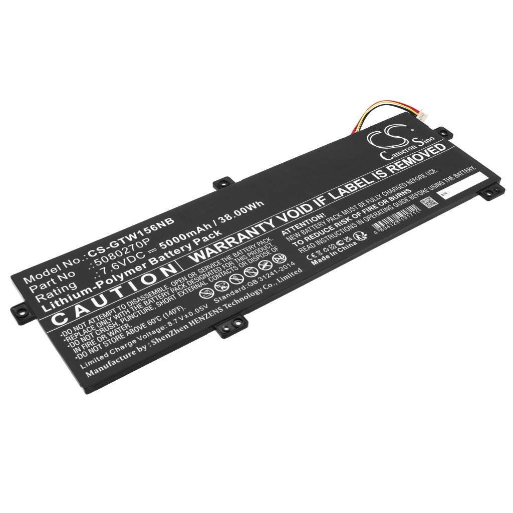 Batería para portátil Gateway CS-GTW156NB