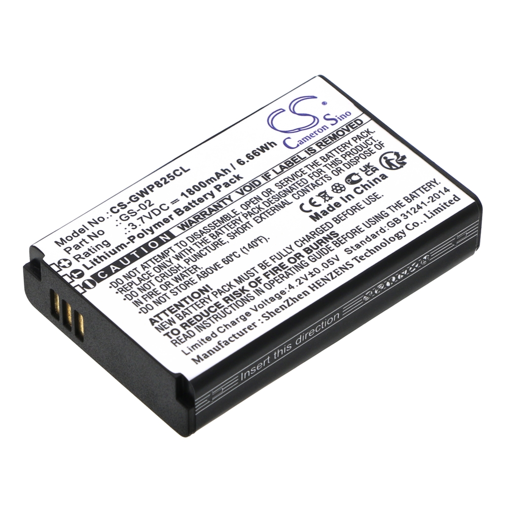 Batería para teléfono inalámbrico Grandstream CS-GWP825CL