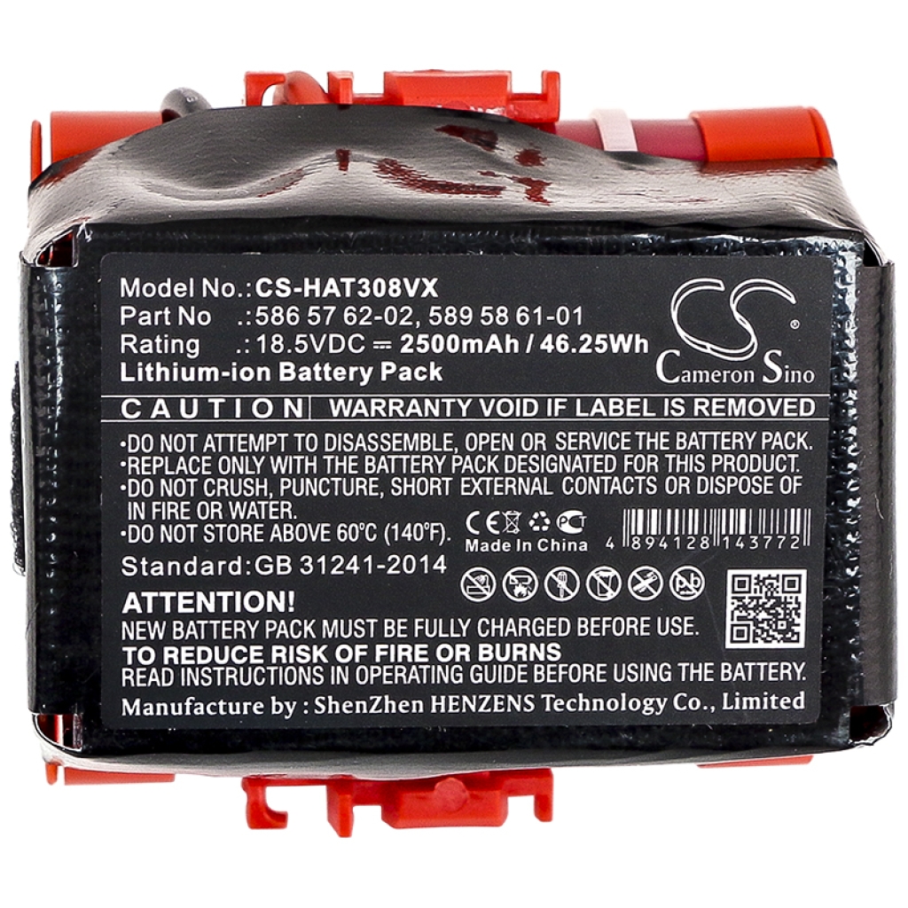 Batería para herramientas eléctricas Gardena Rob R1000