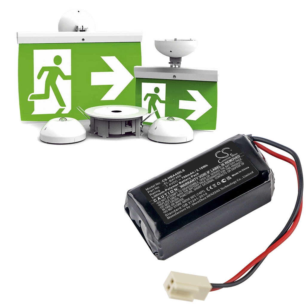 Batería de la cámara de seguridad del hogar Hochiki CS-HBA450LS