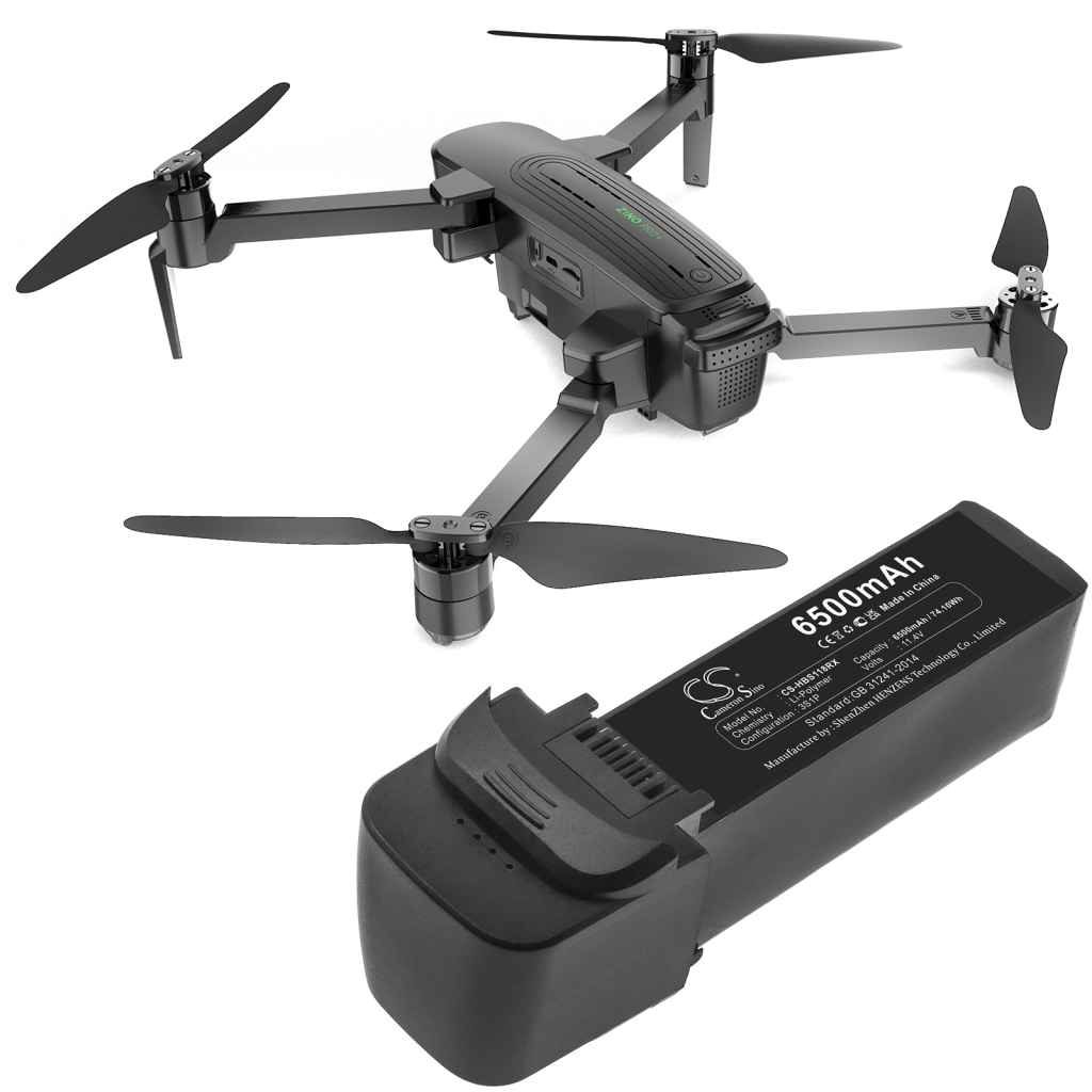 Baterías para Drones Hubsan CS-HBS118RX