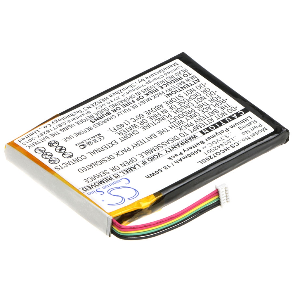 Batería de la tableta HP CS-HCQ720SL