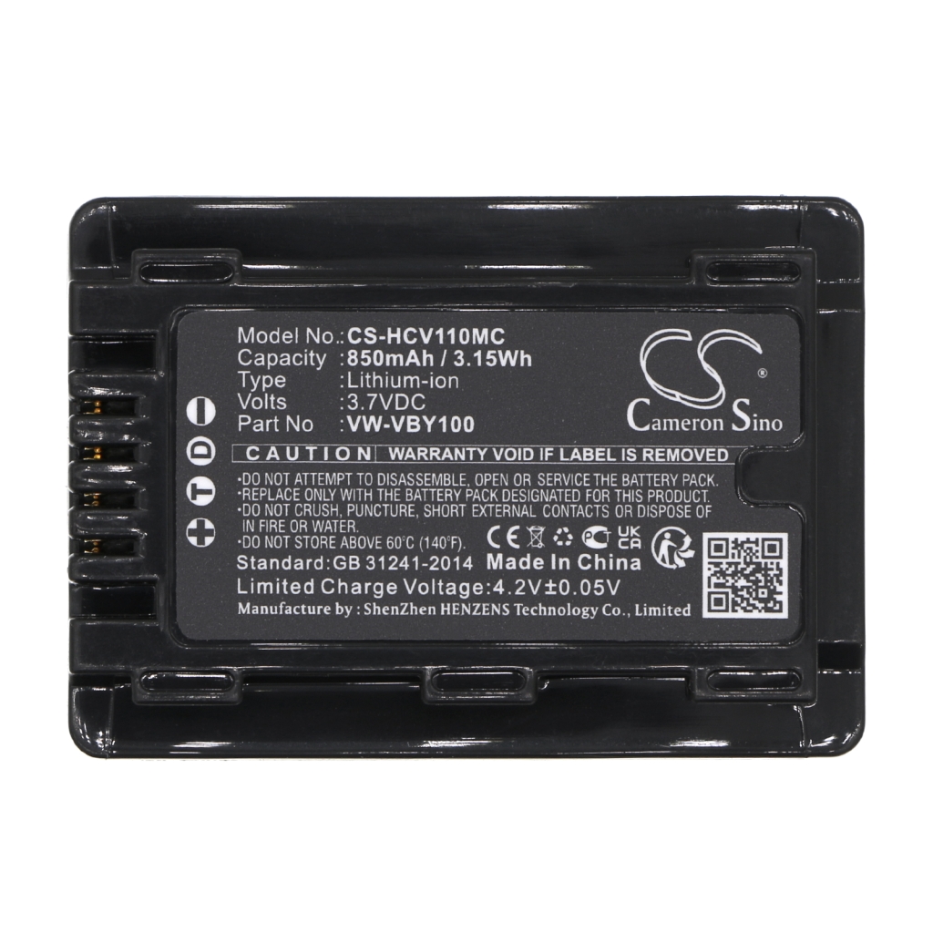 Batería de la cámara Panasonic HC-V110