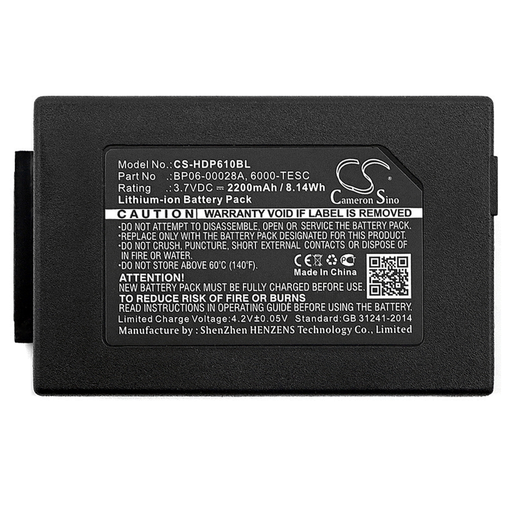 Batería de código de barras, escáner HandHeld Dolphin 6100
