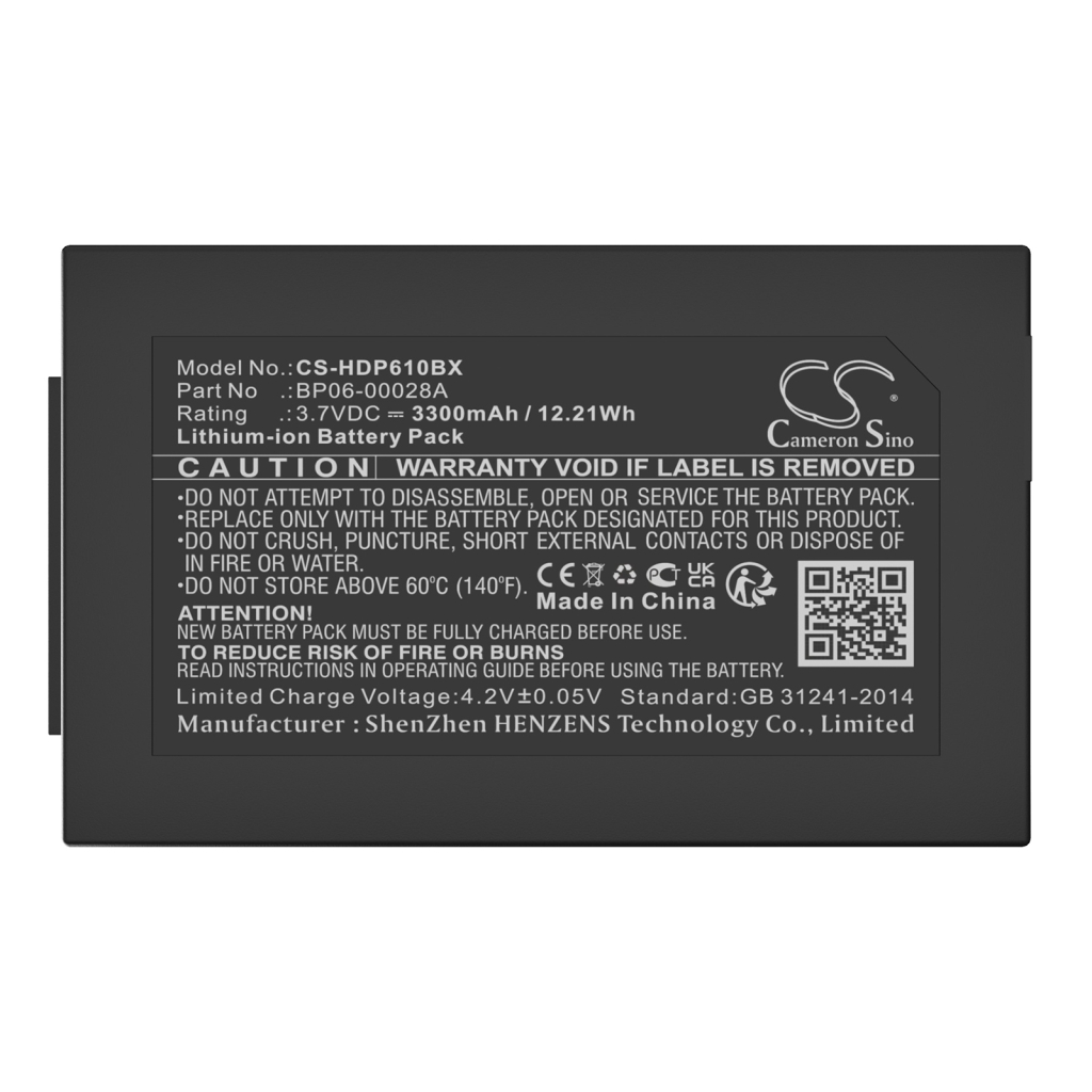 Batería de código de barras, escáner HandHeld Dolphin 6100