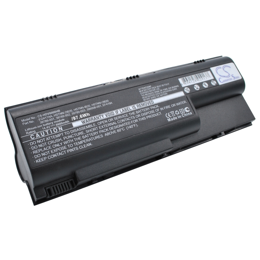 Batería para portátil HP CS-HDV8000HB