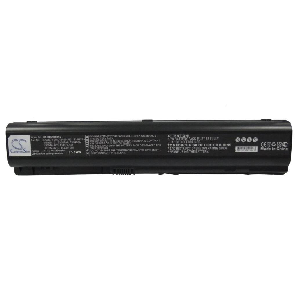 Batería para portátil HP CS-HDV9000NB