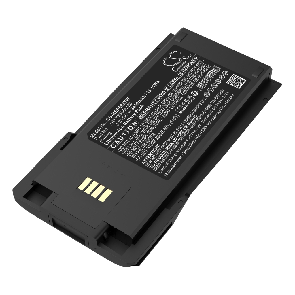 Batería de radio de dos vías Td tech CS-HEP682TW