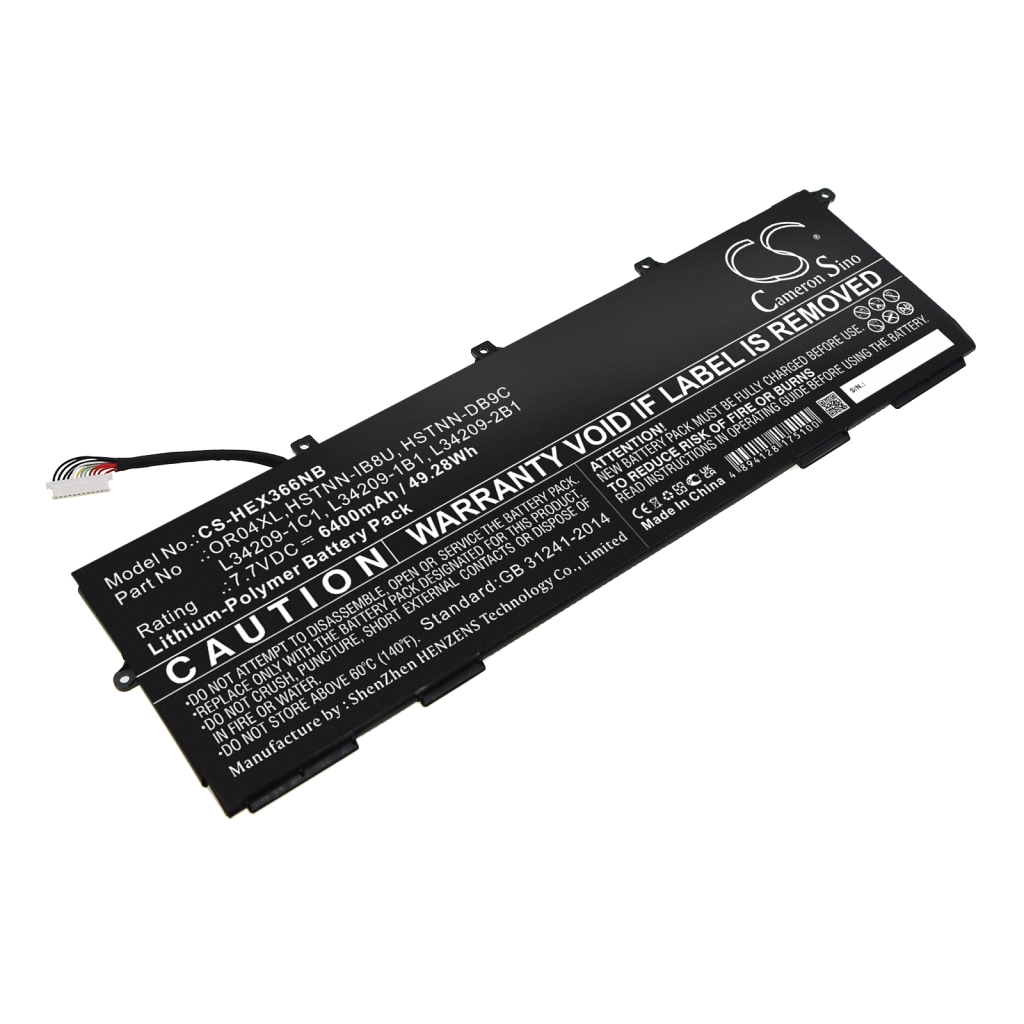Batería para portátil HP CS-HEX366NB