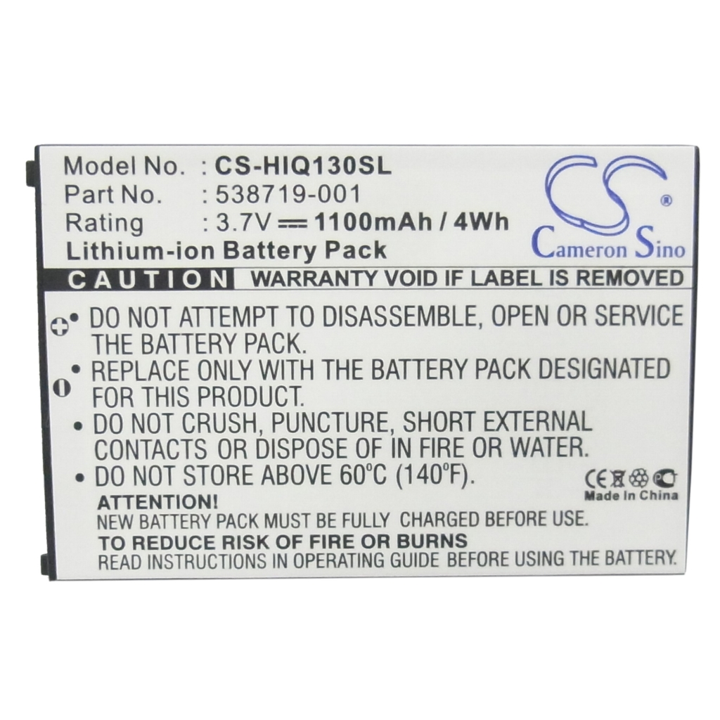 Batería del teléfono móvil HP iPAQ K3