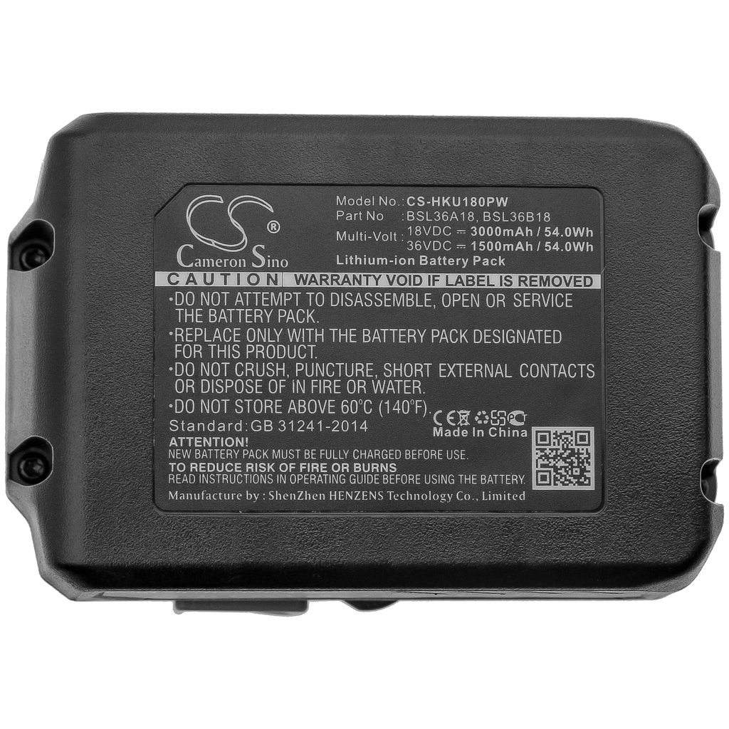Batería industrial Hikoki CJ36DA(H2Z)