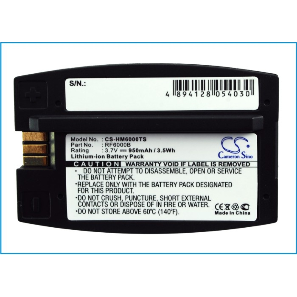 Batería para auriculares inalámbricos HME CS-HM6000TS