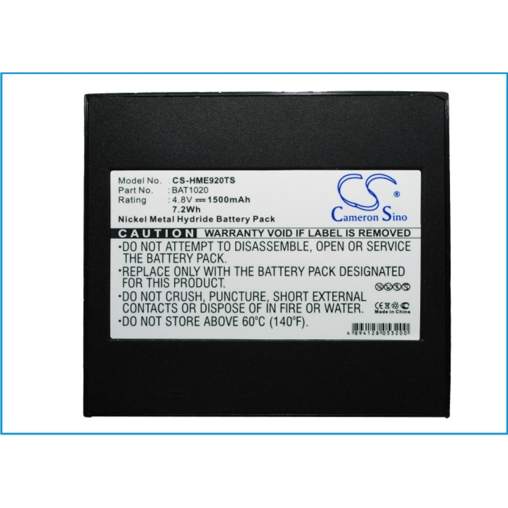 Batería para auriculares inalámbricos HME CS-HME920TS