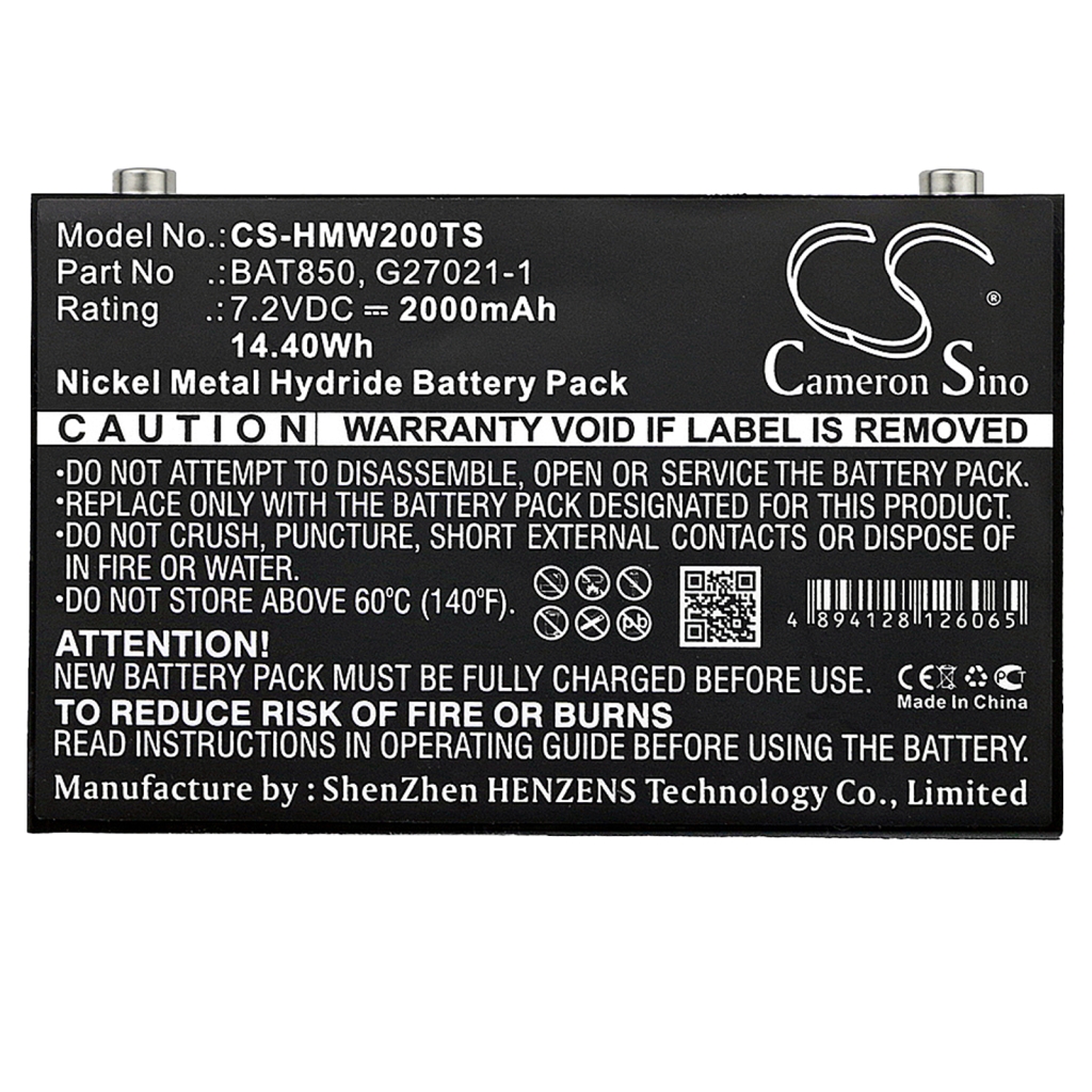Batería para auriculares inalámbricos HME CS-HMW200TS