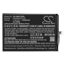 Reemplazo de batería compatible para Honor HB4966A2EGW