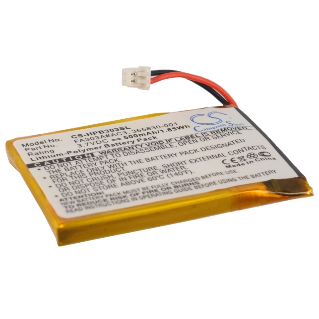 Batería para auriculares inalámbricos HP CS-HPB303SL
