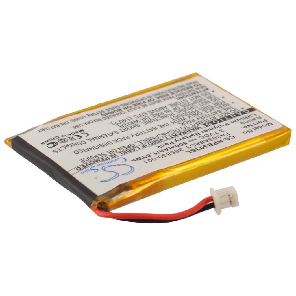 Batería para auriculares inalámbricos HP CS-HPB303SL