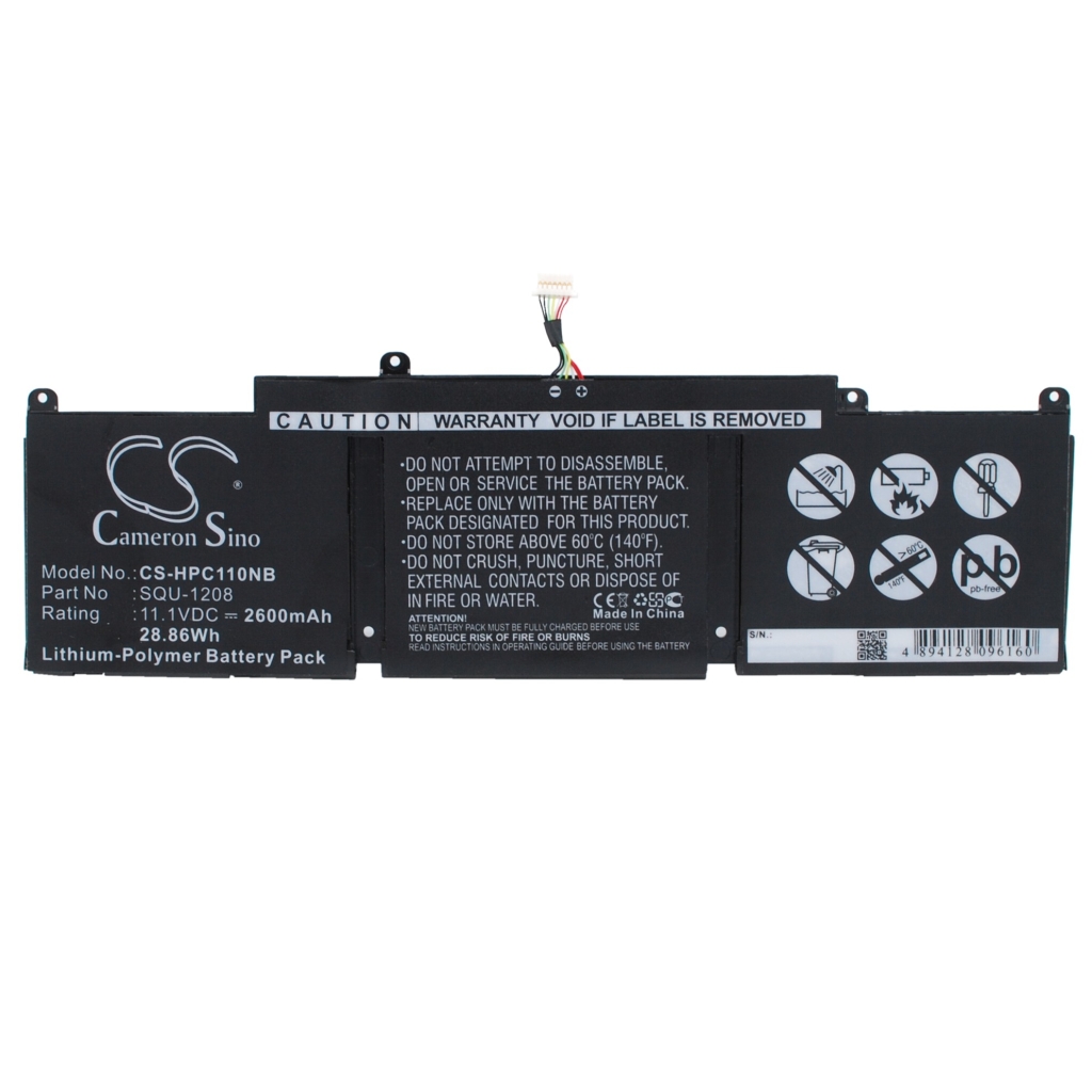 Batería para portátil HP CS-HPC110NB