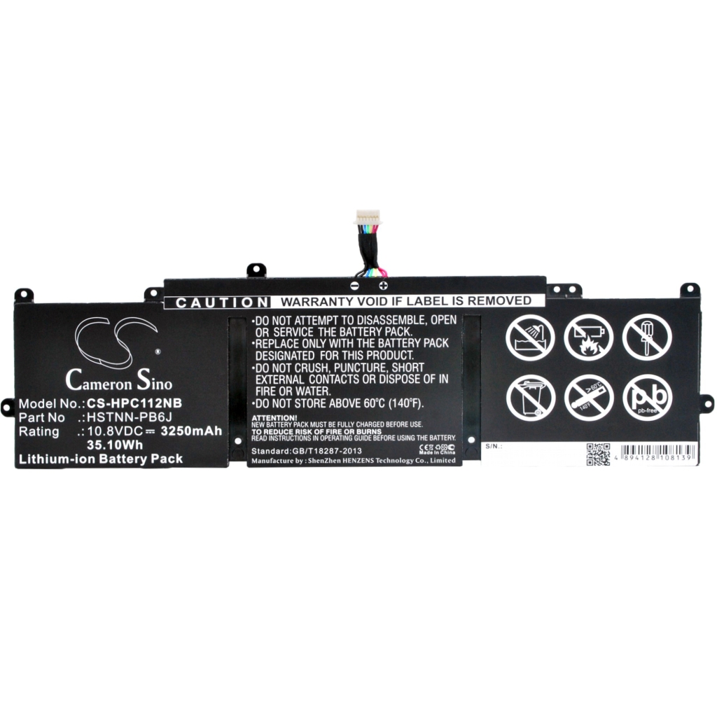 Batería para portátil HP Chromebook 11 G4