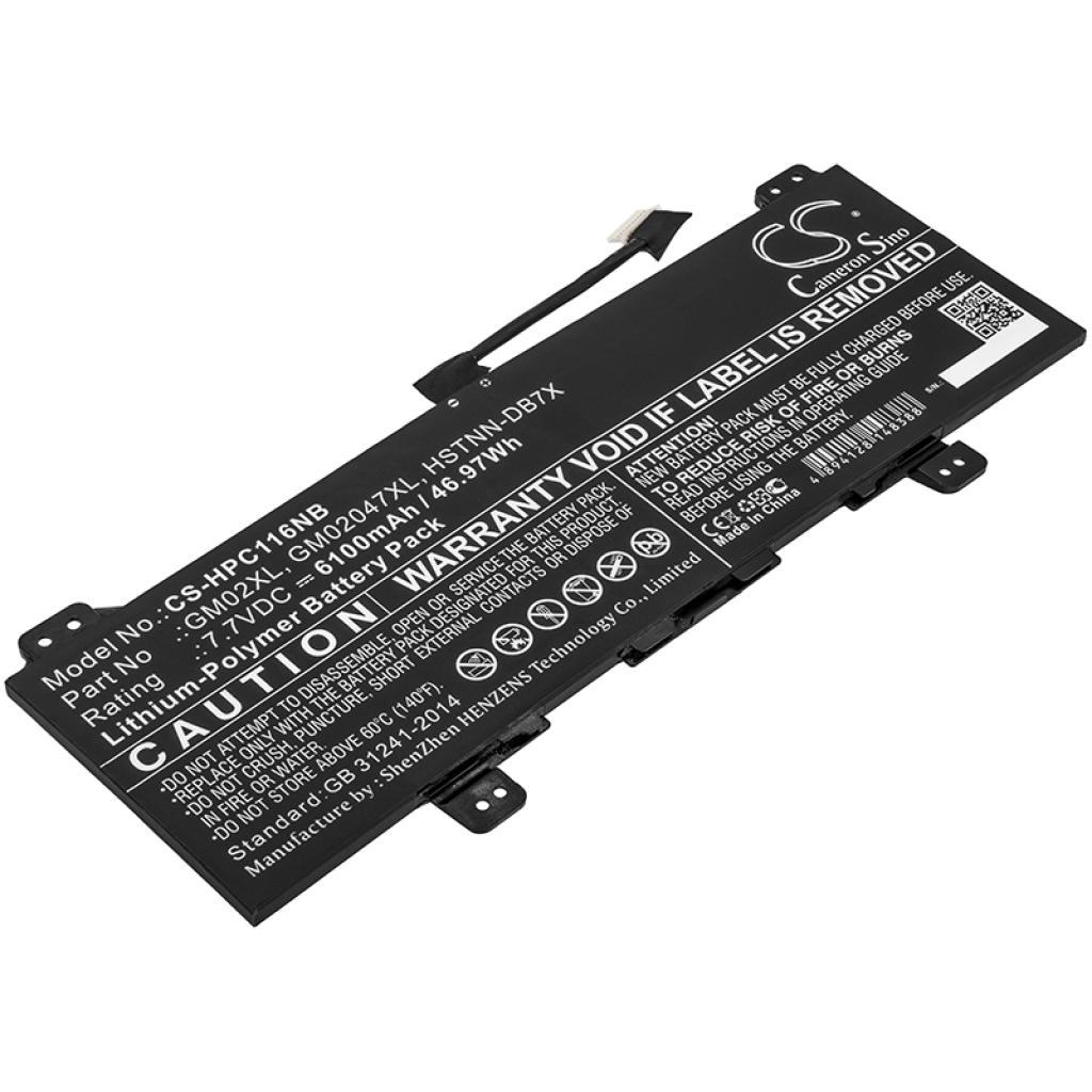 Baterías Sustituye HSTNN-DB7X