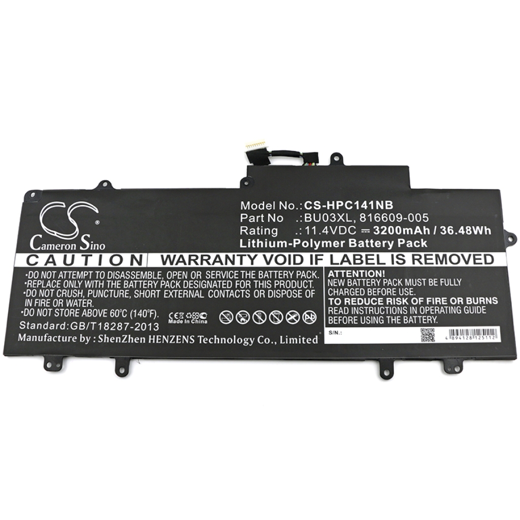 Batería para portátil HP Chromebook 14 G4