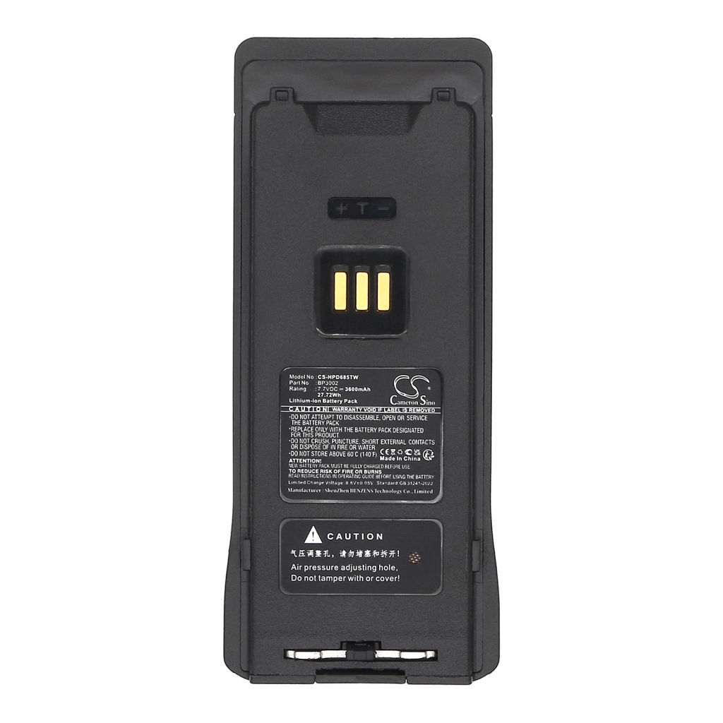 Batería de radio de dos vías Hytera CS-HPD685TW