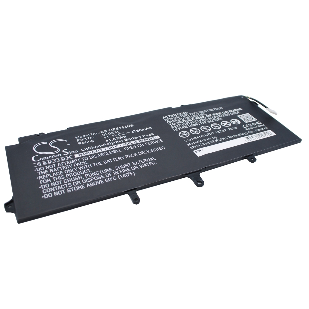 Batería para portátil HP CS-HPE104NB
