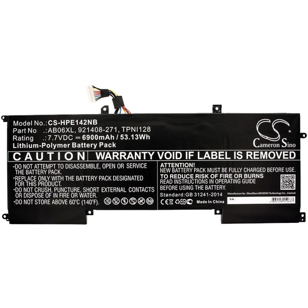 Batería para portátil HP Envy 13-ad080nz