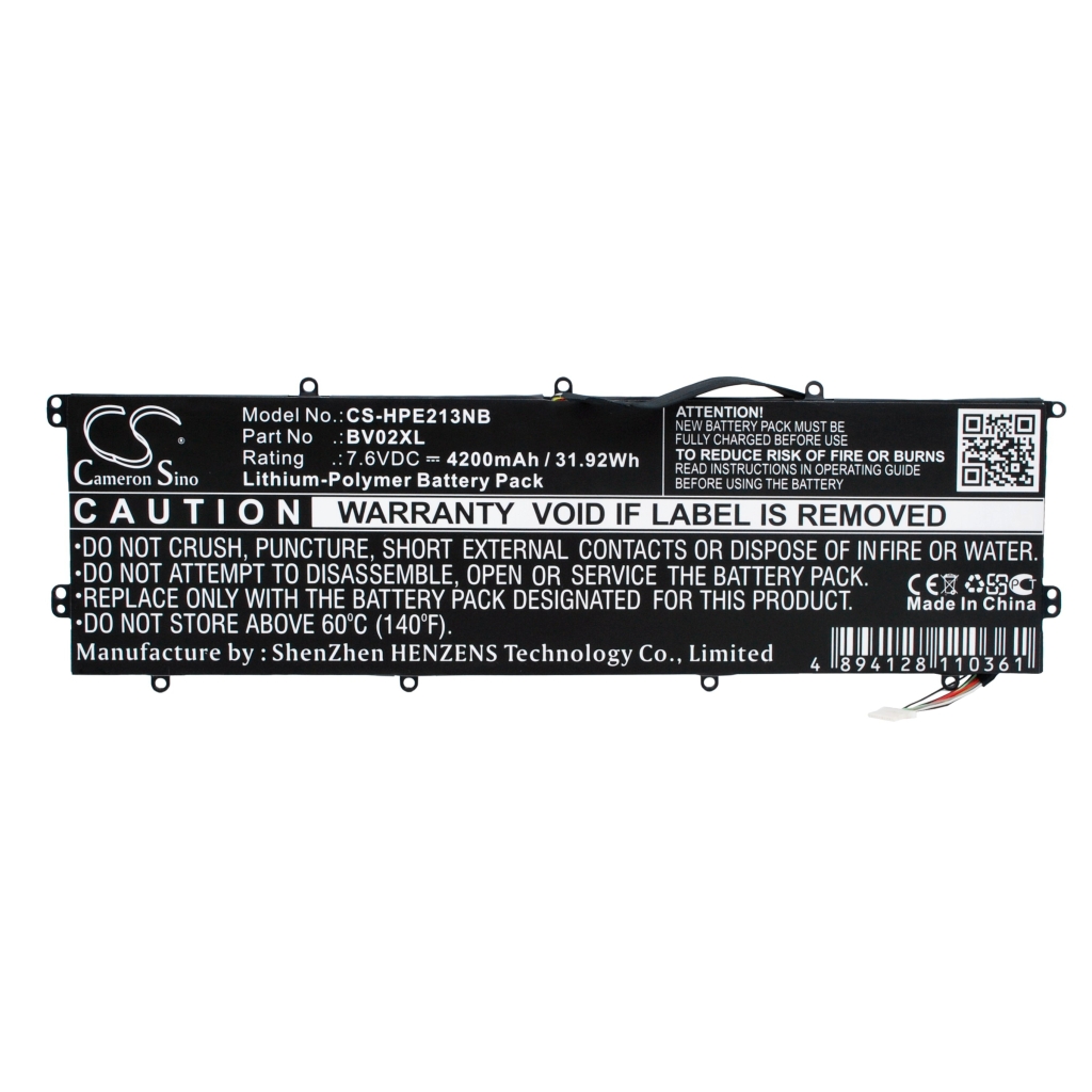 Batería para portátil HP CS-HPE213NB