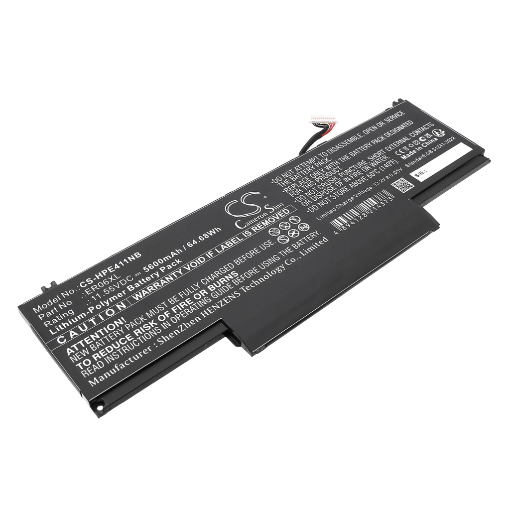 Batería para portátil HP CS-HPE411NB