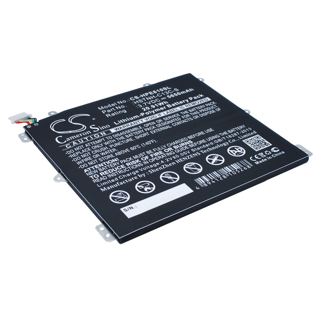 Batería de la tableta HP CS-HPE810SL