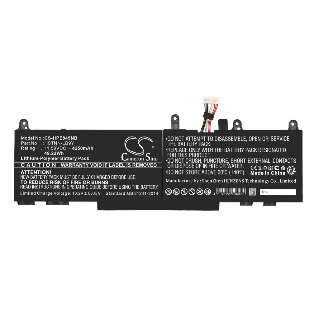 Baterías Sustituye HSTNN-LB8W