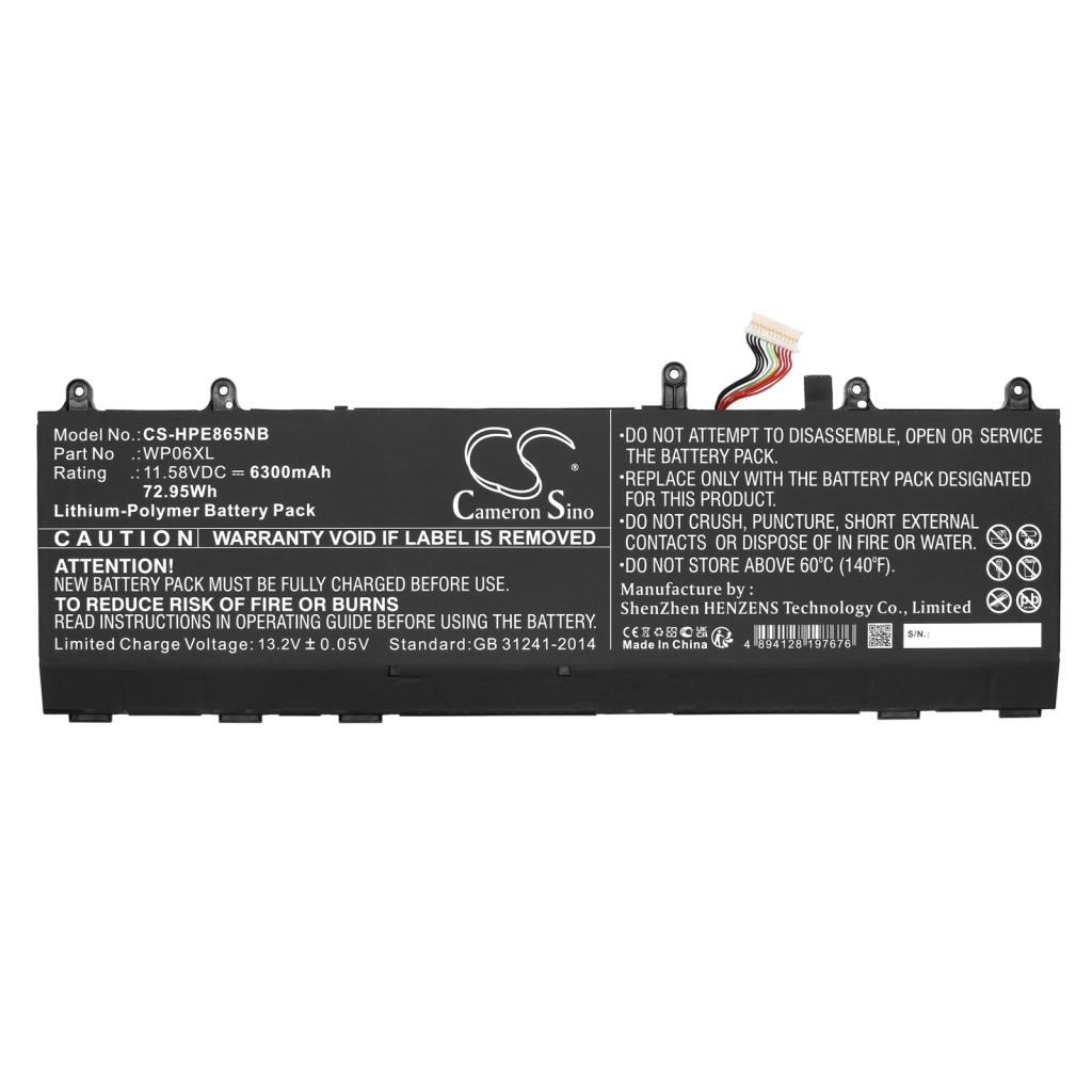 Batería para portátil HP EliteBook 865 G9